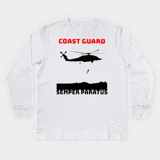 USCG Kids Long Sleeve T-Shirt